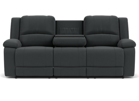 3 Seater with End Electric Recliners and Drop-Down Tray
