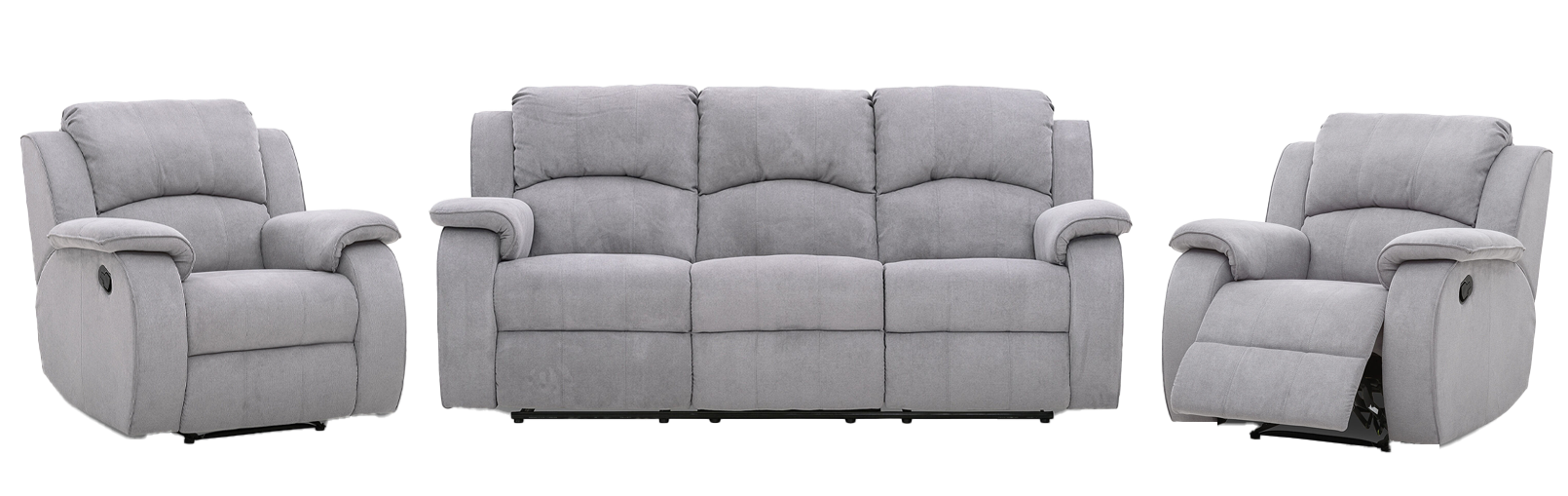 3 Seater with End Recliners 2 Recliners