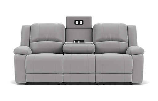 3 Seater with end Electric Recliners with Electric Drop down tray