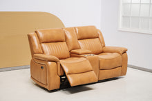 Load image into Gallery viewer, 2 Seater with End Electric Recliners and Console
