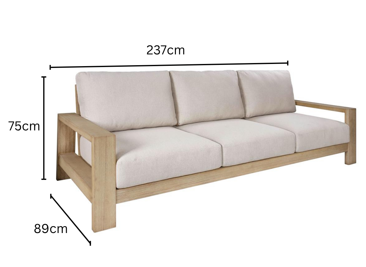 3 Seater Outdoor Sofa