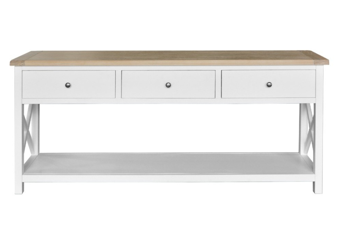 3 Drawer Console Table