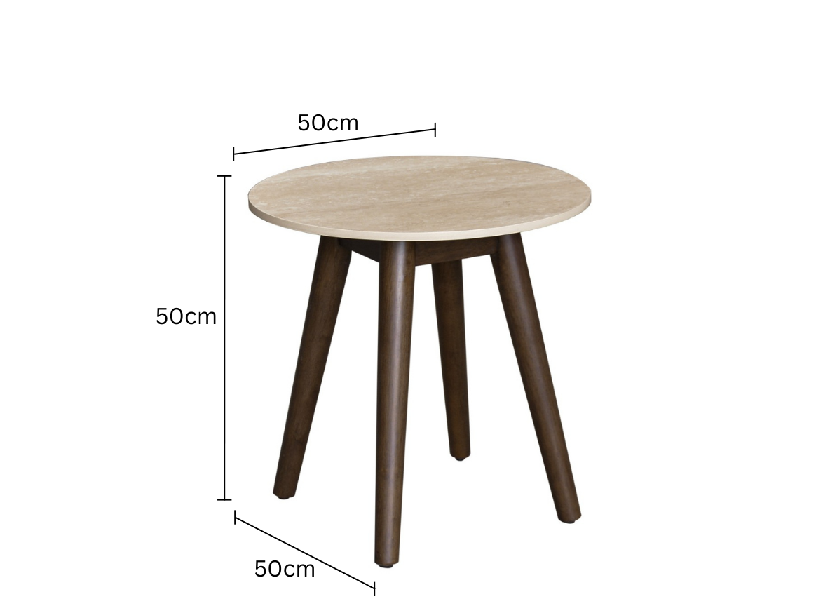 Round Lamp Table