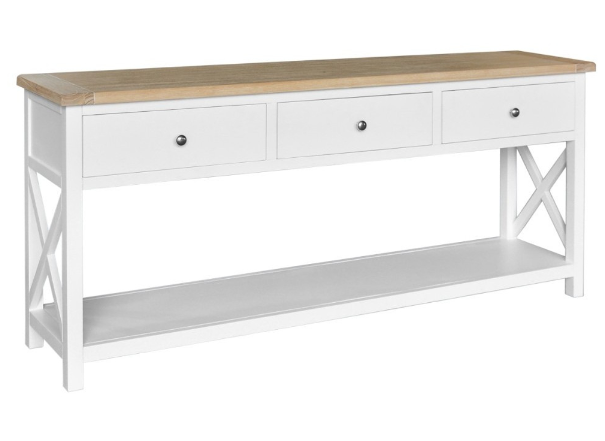 3 Drawer Console Table