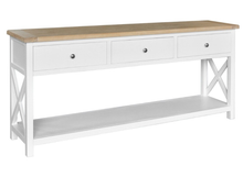 Load image into Gallery viewer, 3 Drawer Console Table
