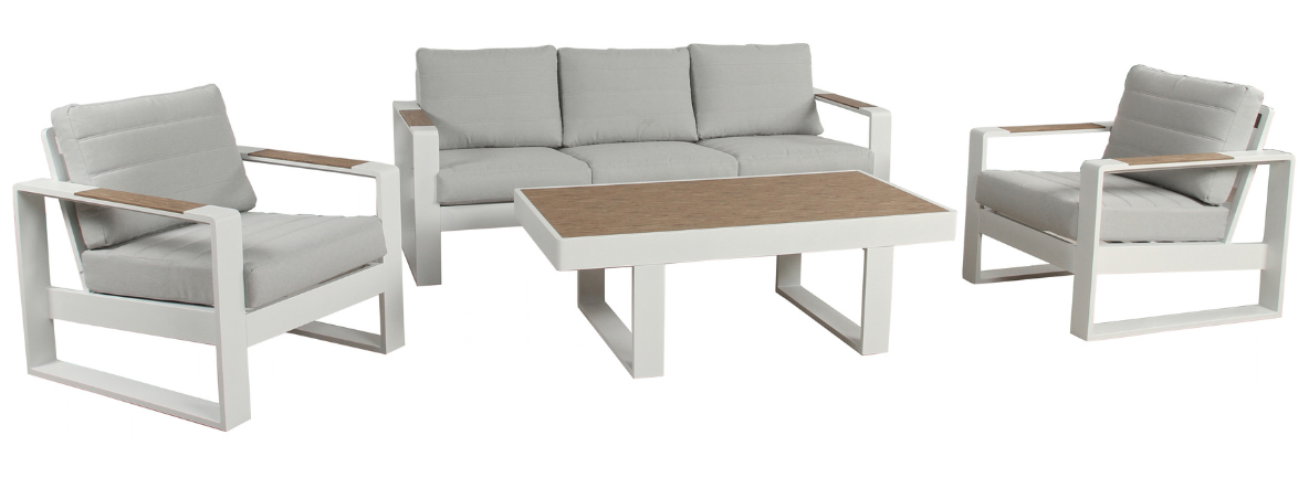 4 Piece Outdoor Lounge Set