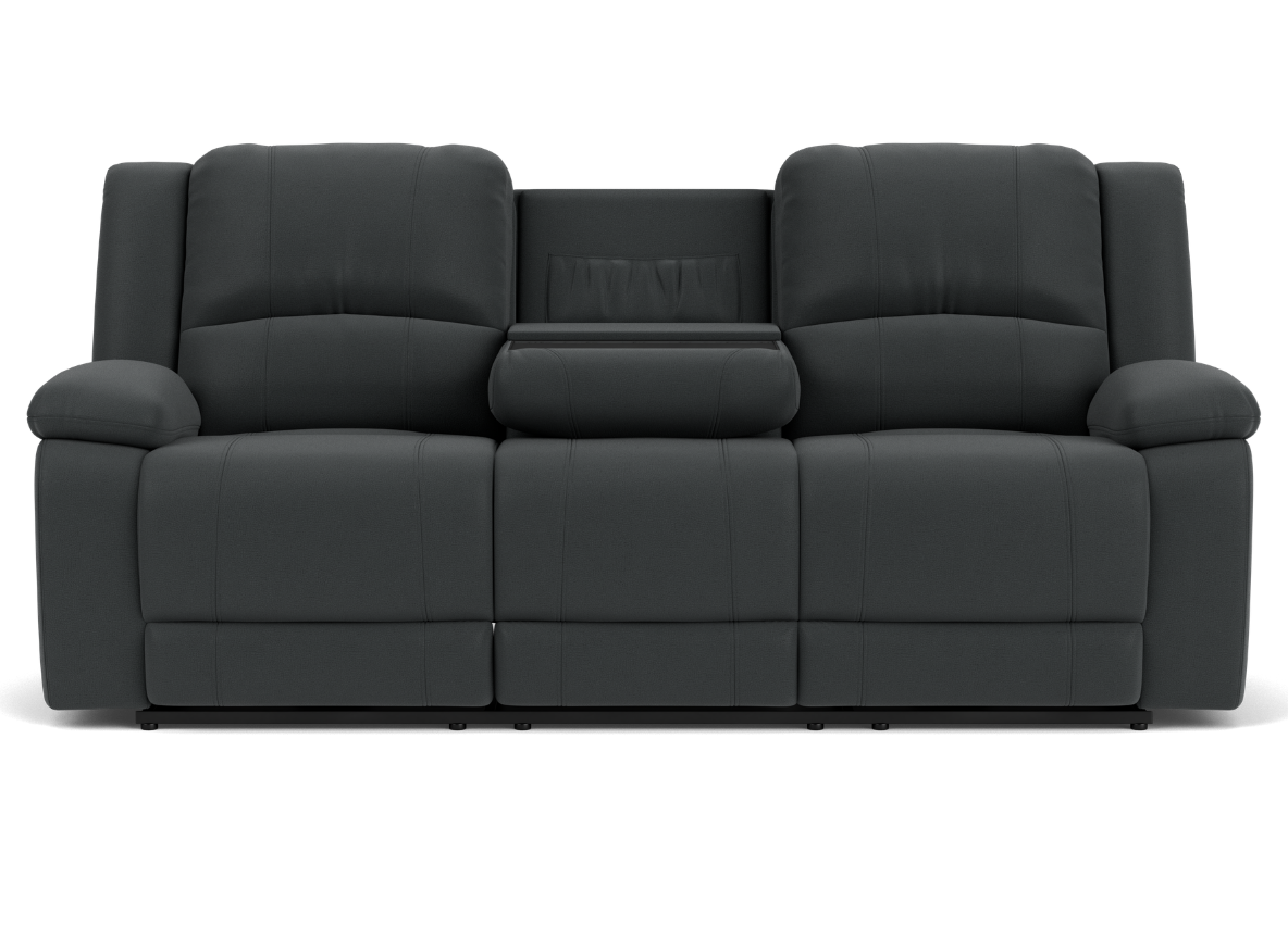 3 Seater with End Electric Recliners and Drop-Down Tray