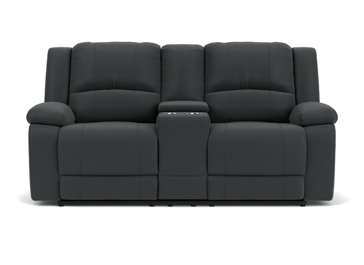 2 Seater with End Electric Recliners & Console