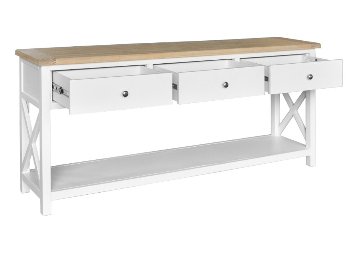 3 Drawer Console Table
