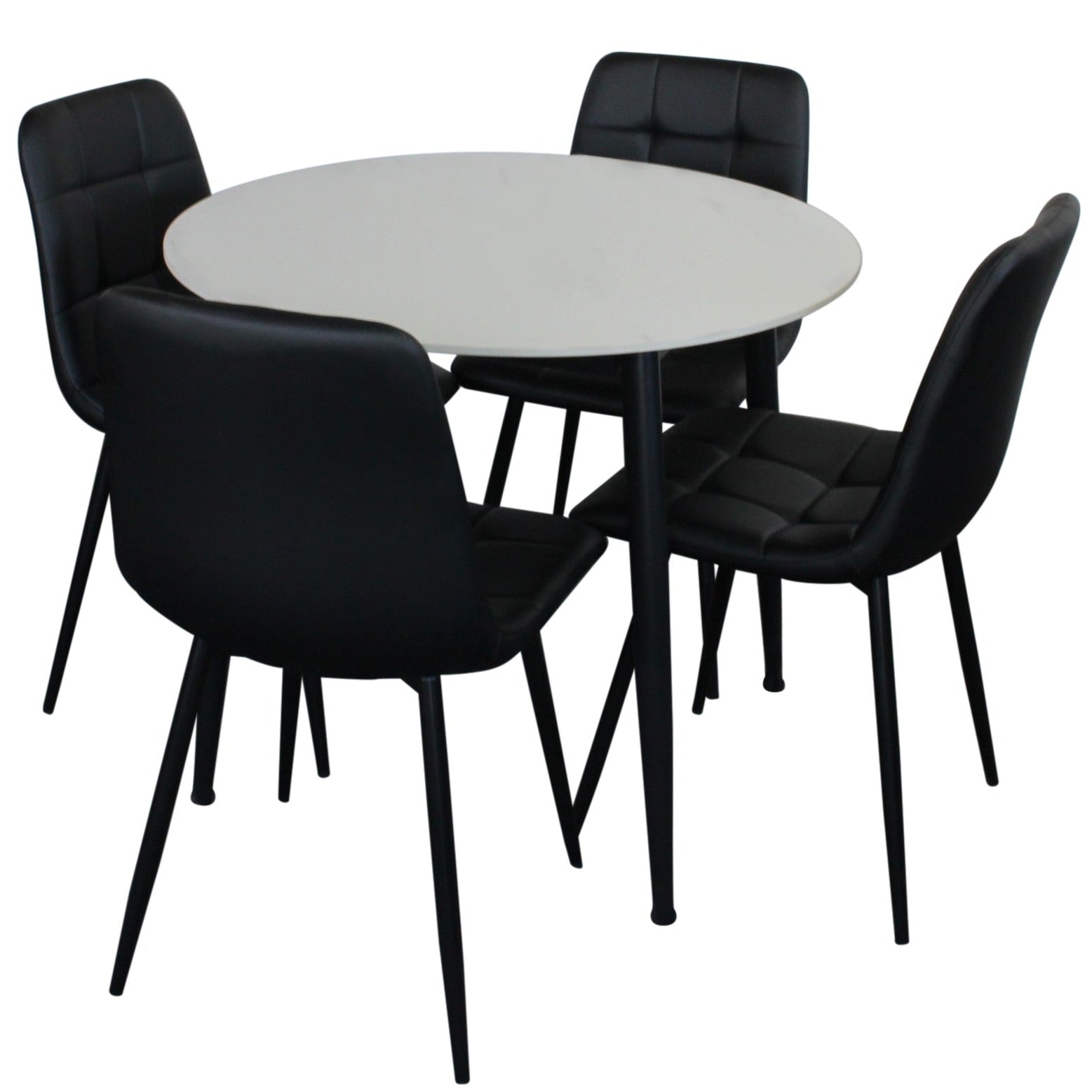 5 Piece Round Dining Set