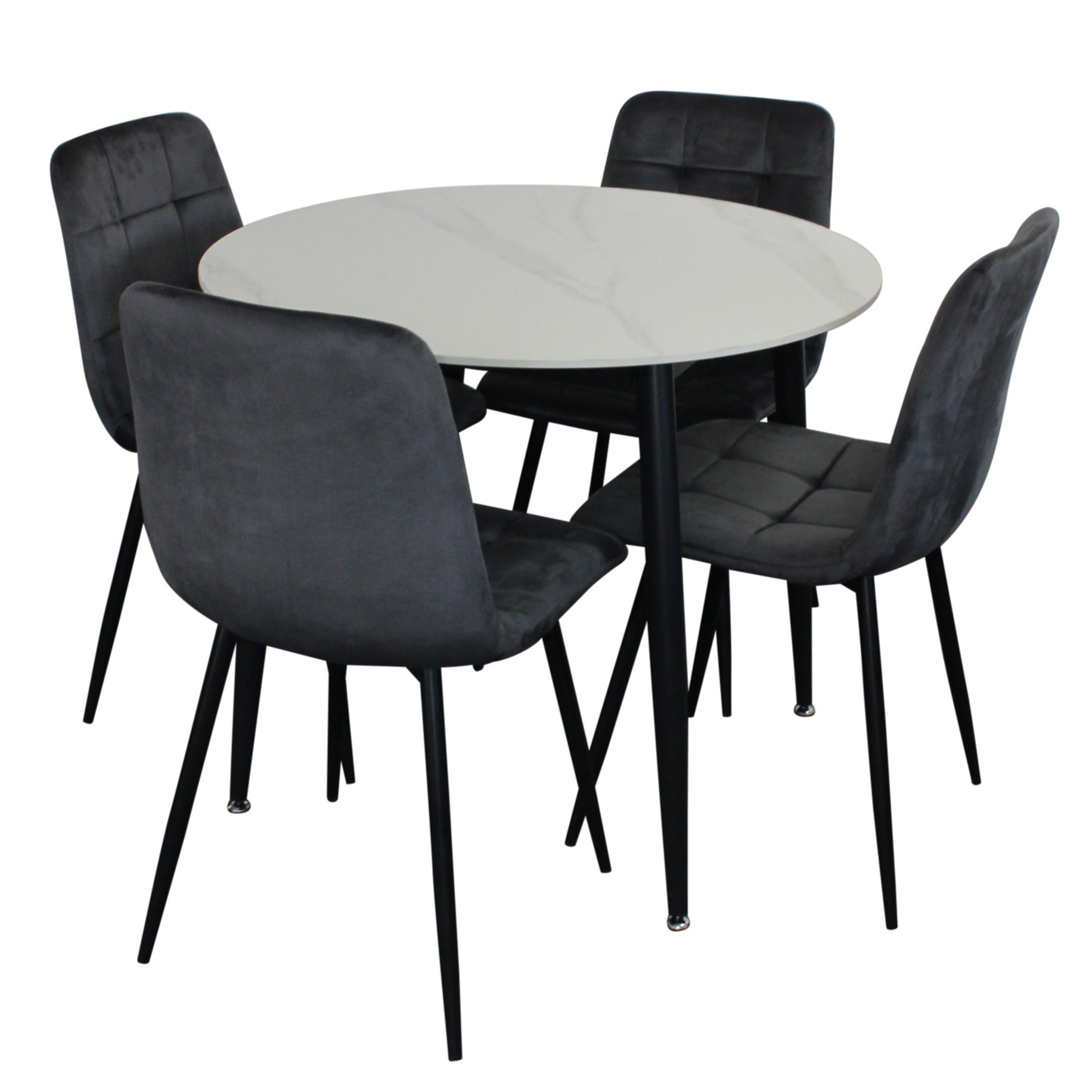 5 Piece Round Dining Set