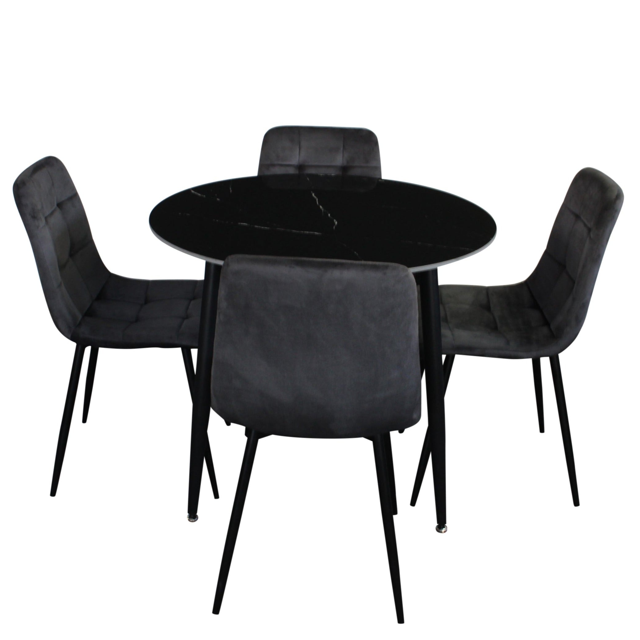 5 Piece Round Dining Set