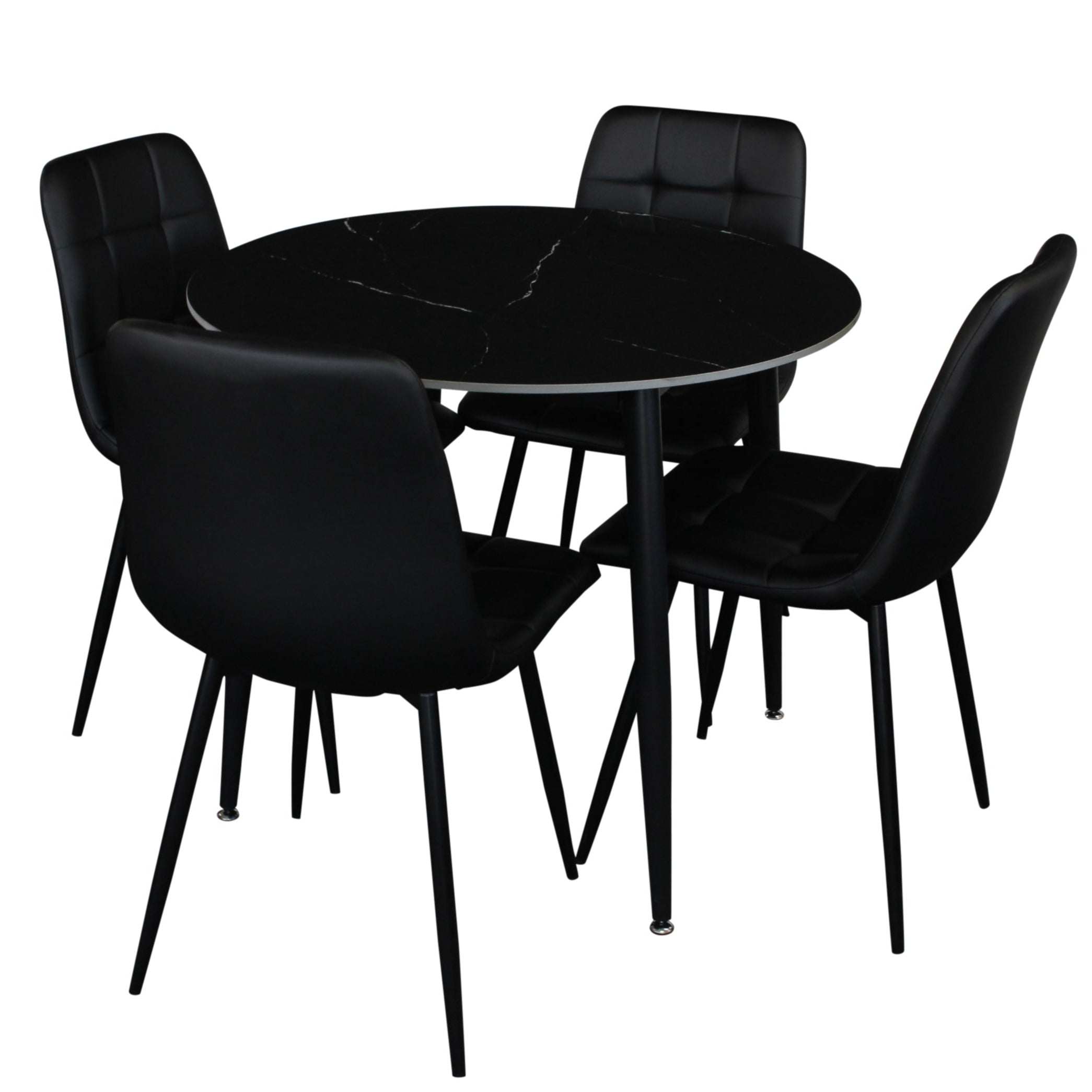 5 Piece Round Dining Set