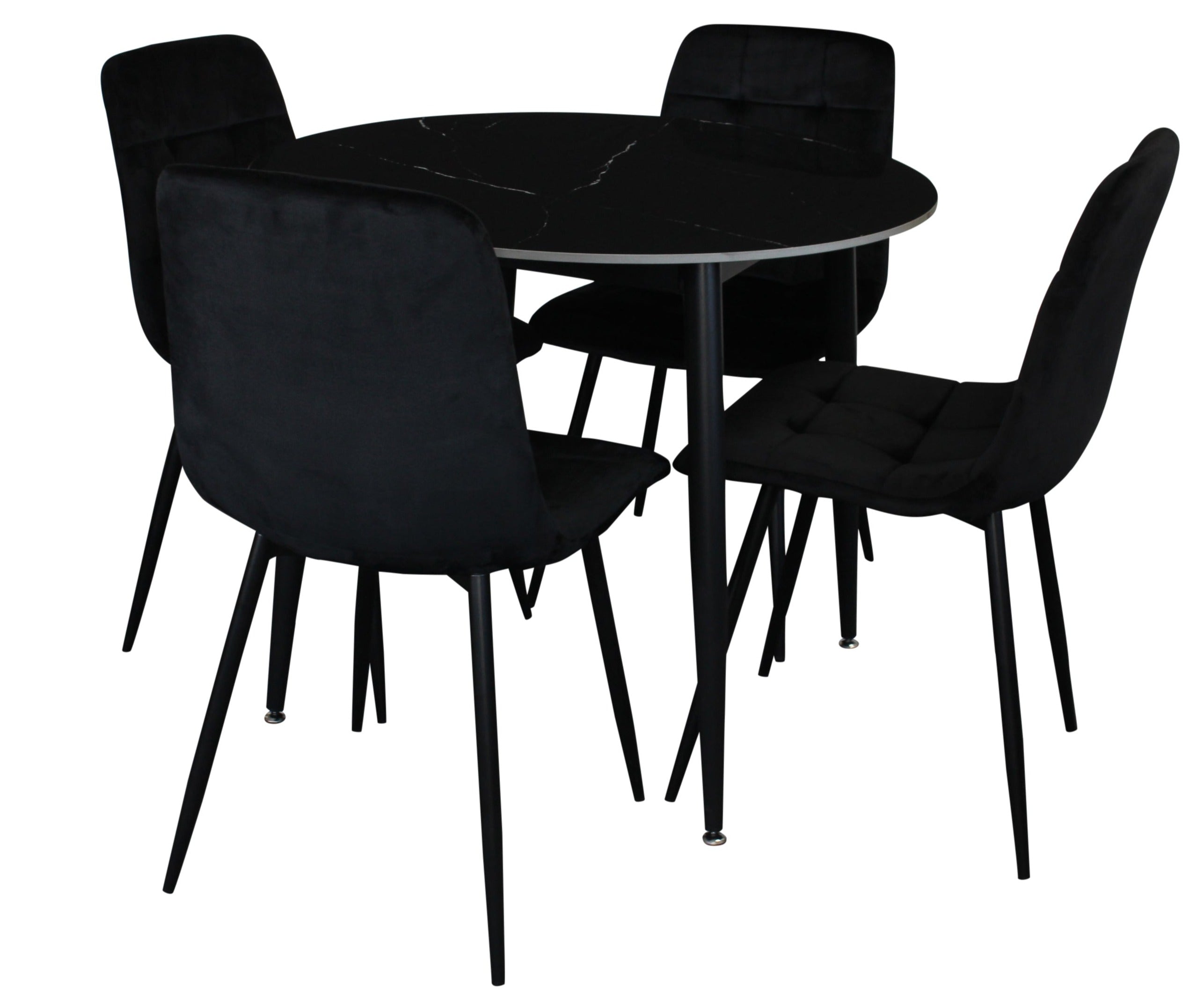 5 Piece Round Dining Set