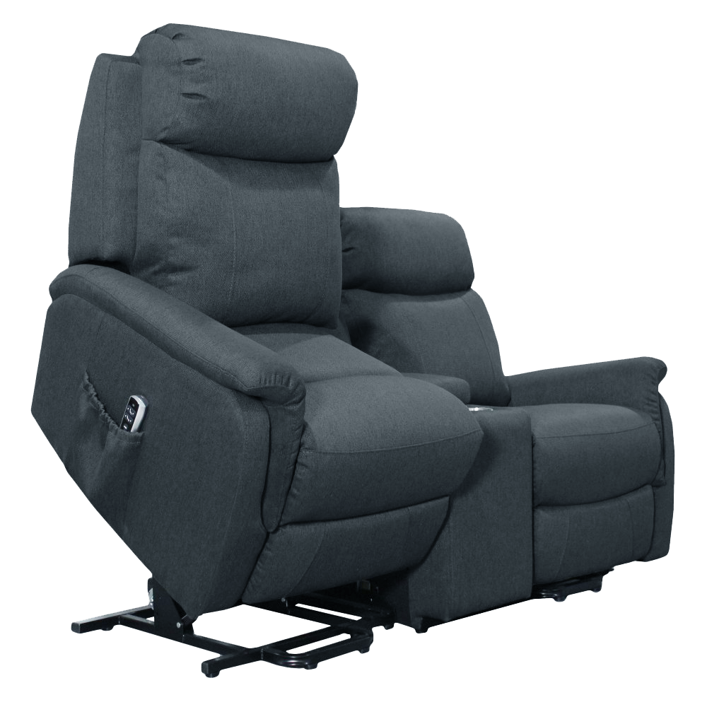 Dual Motor 2 Seater Lift Chair with Console