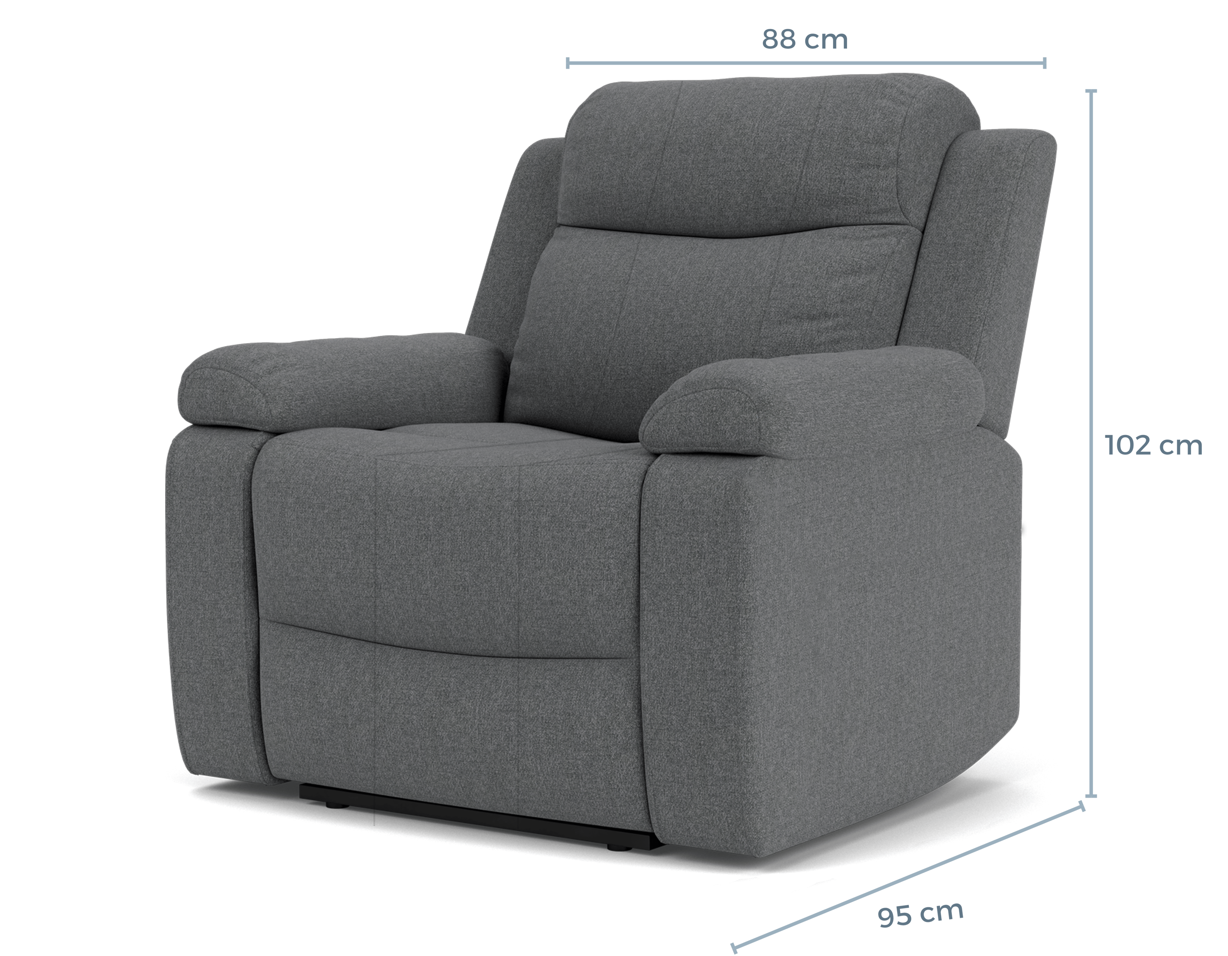 3 Seater with End Recliners + 2 Recliners