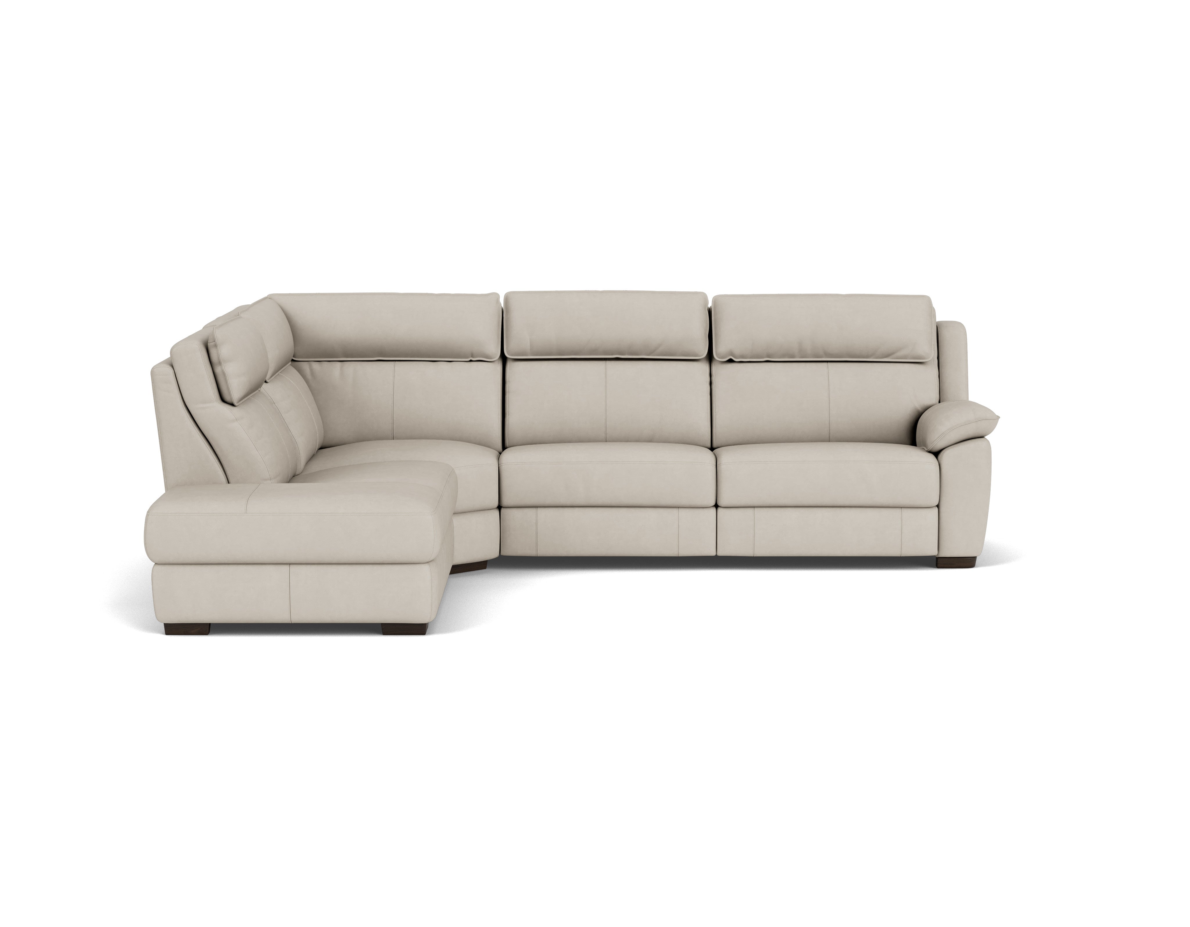 4.5 Seater Corner Chaise with End Electric Recliner