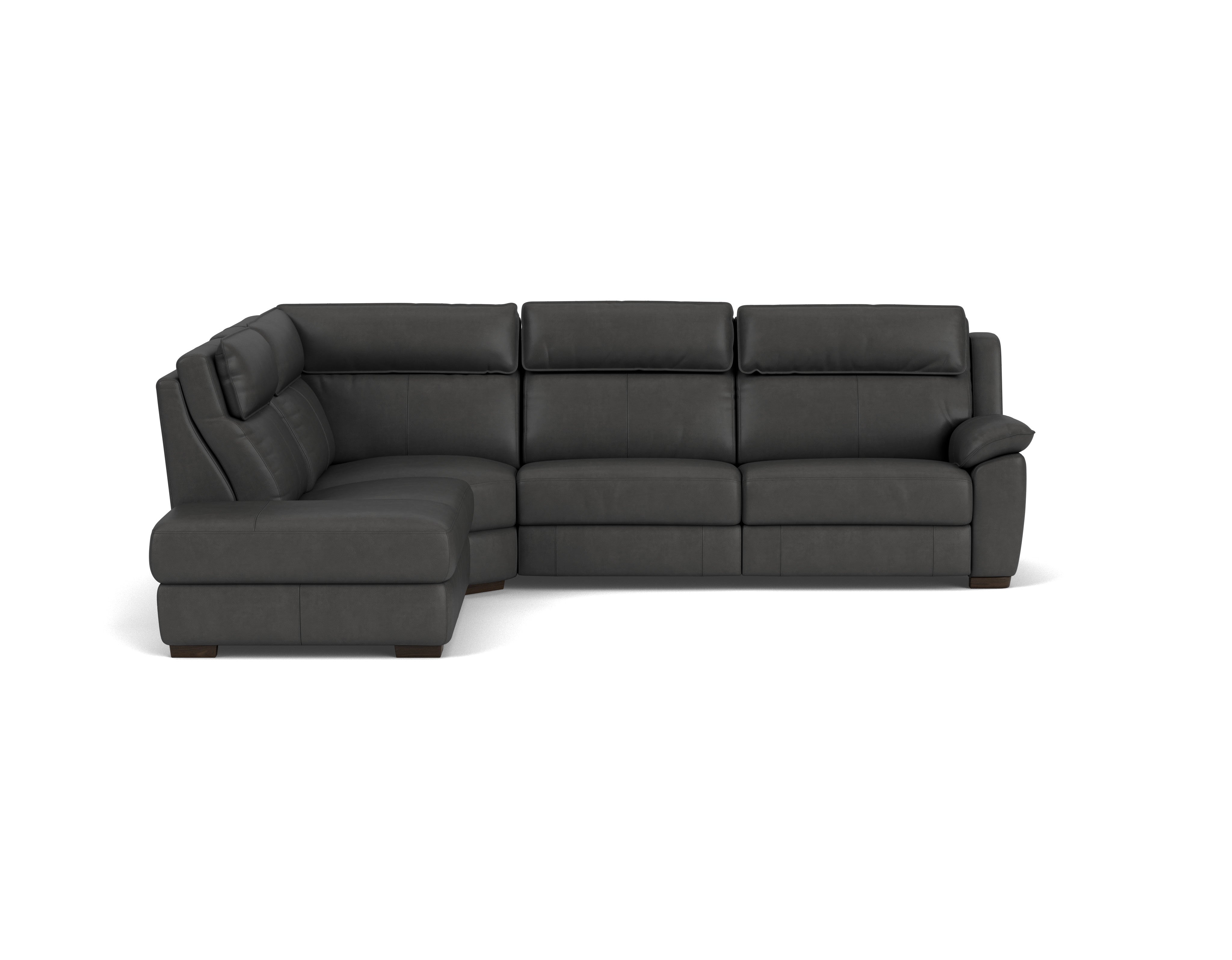 4.5 Seater Corner Chaise with End Electric Recliner