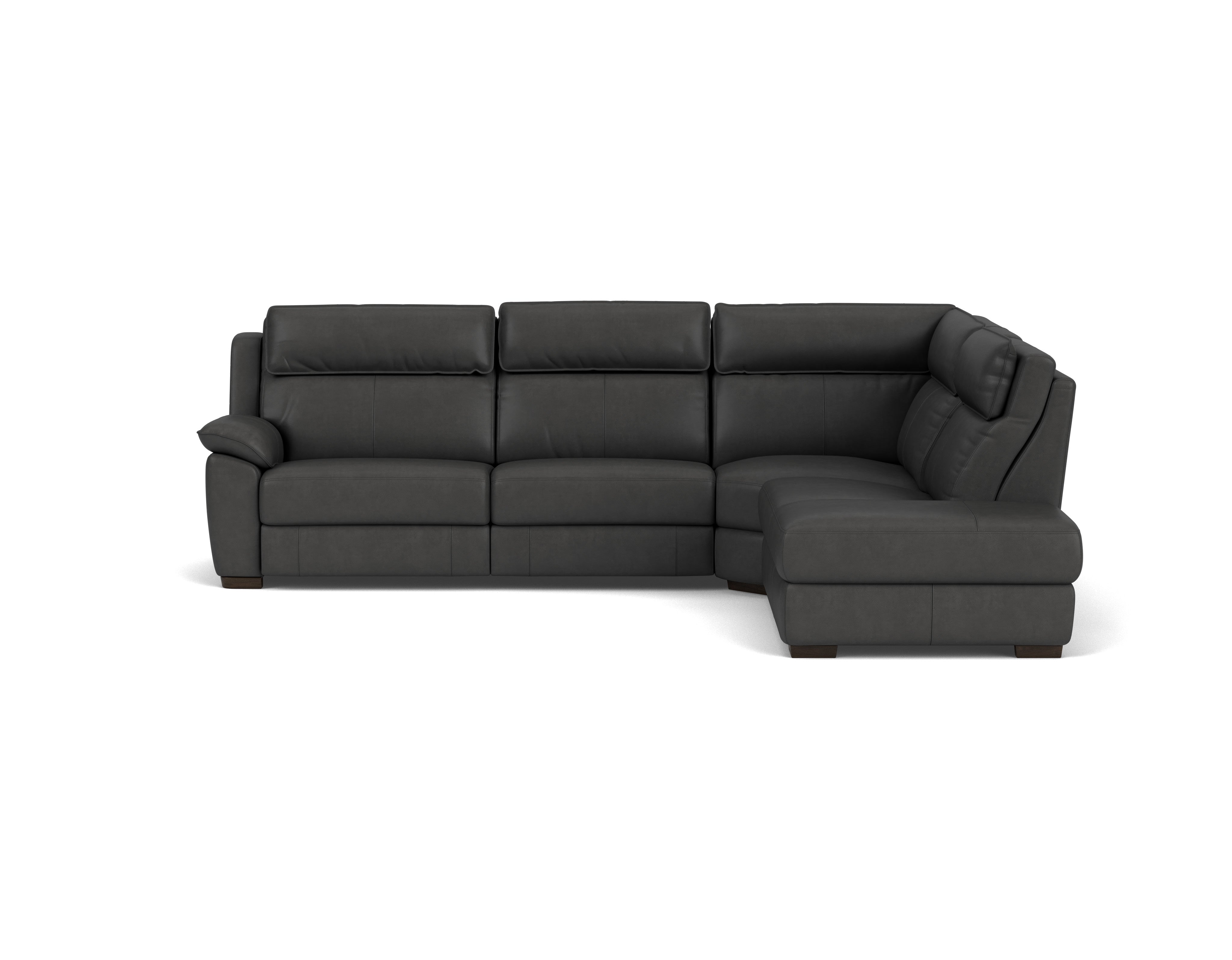4.5 Seater Corner Chaise with End Electric Recliner