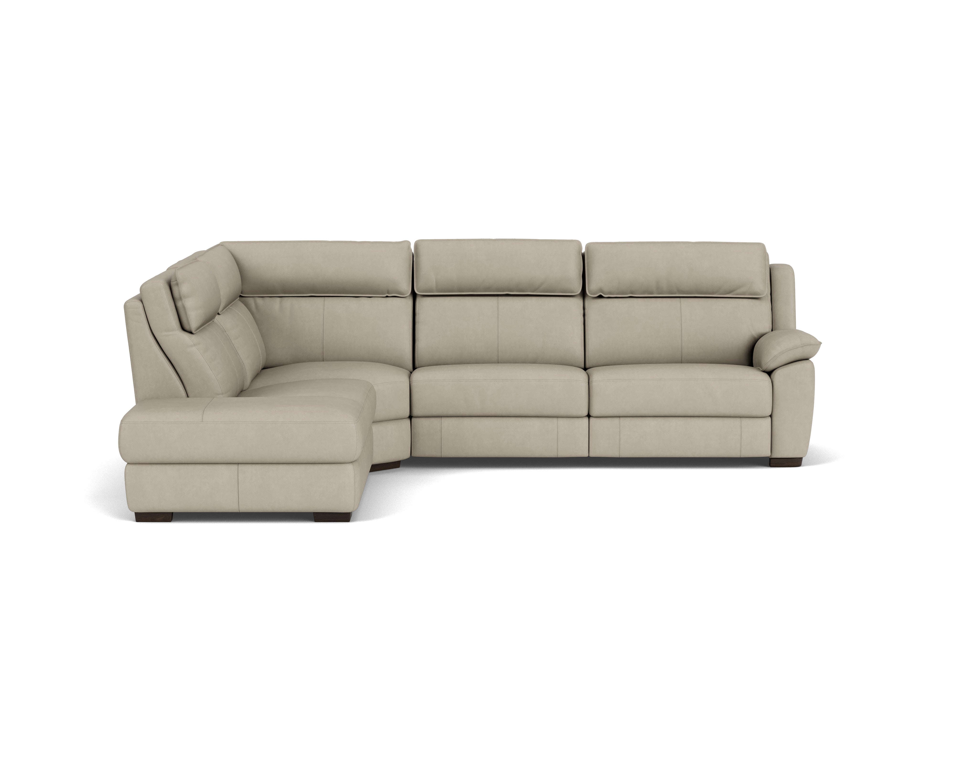 4.5 Seater Corner Chaise with End Electric Recliner