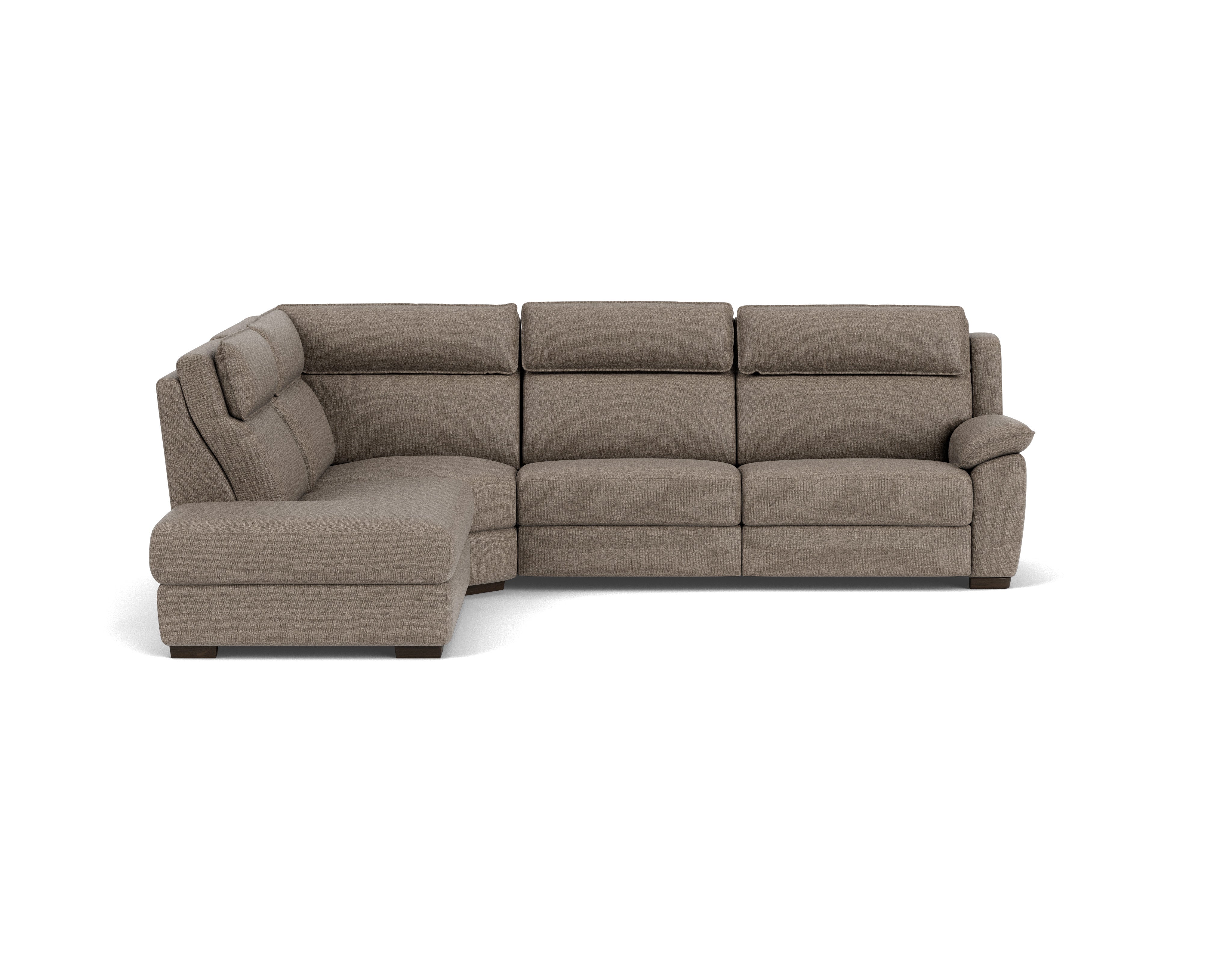 4.5 Seater Corner Chaise with End Electric Recliner