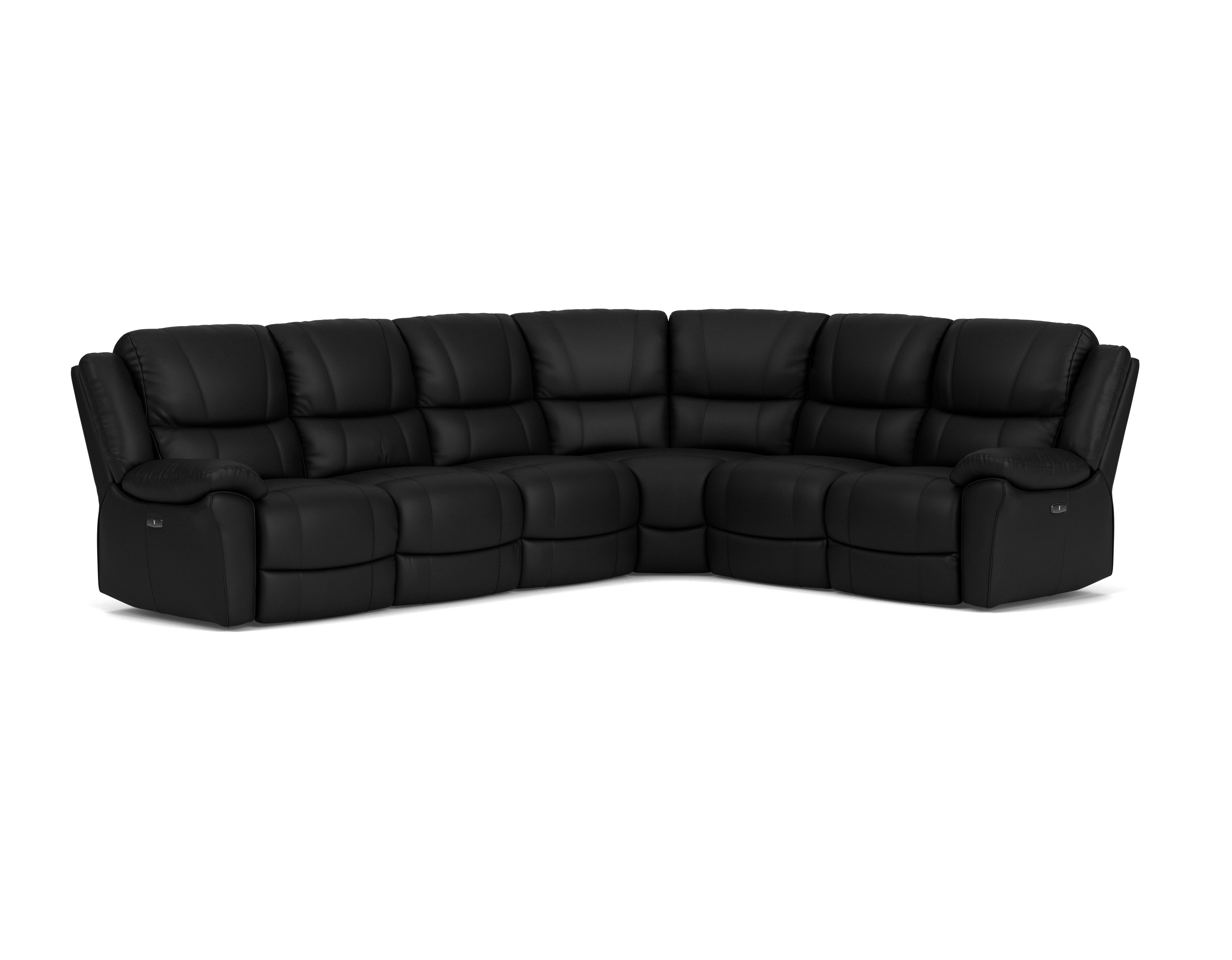 6 Seater Corner with End Electric Recliners