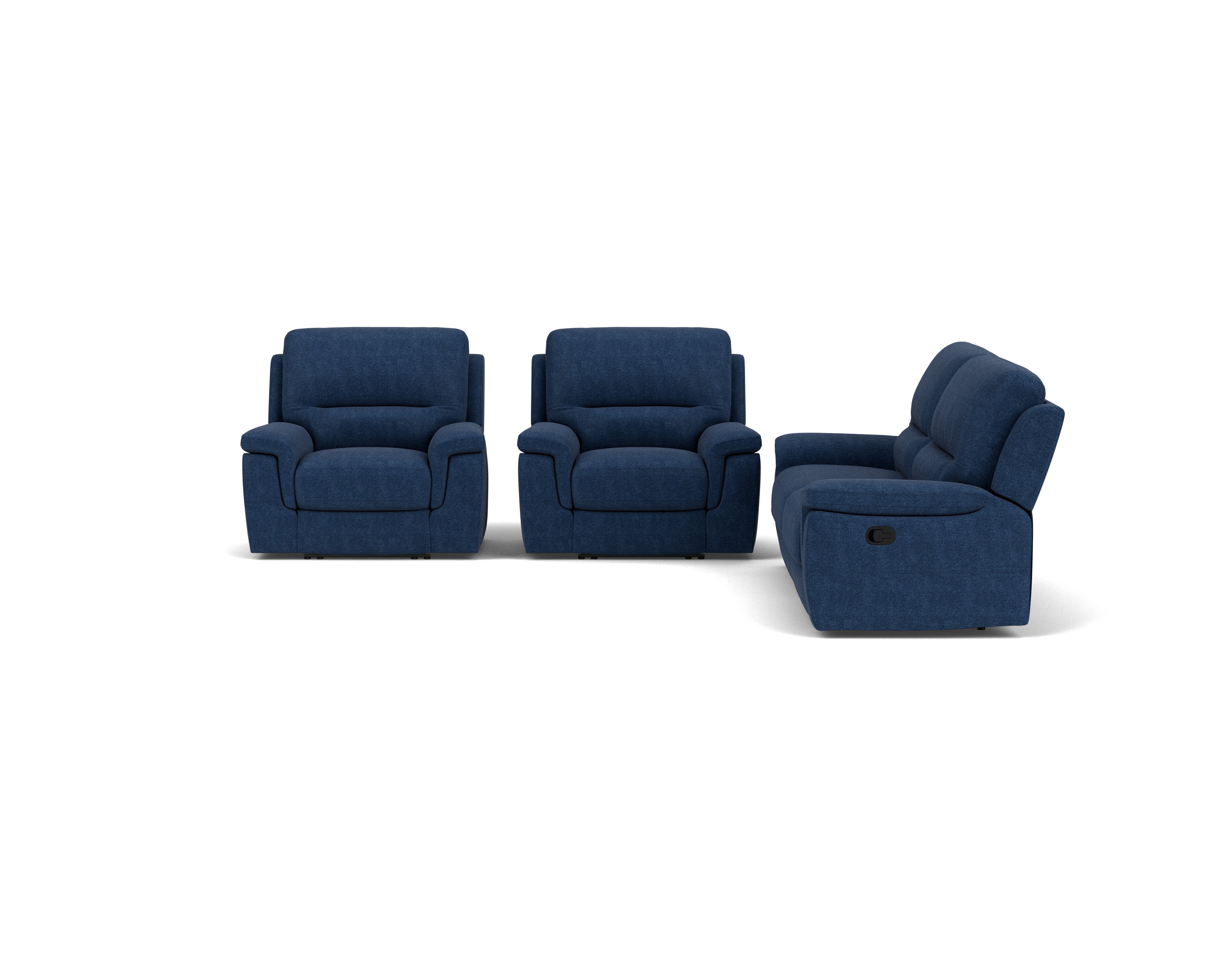 2.5 Seater with End Recliners + 2 Recliners