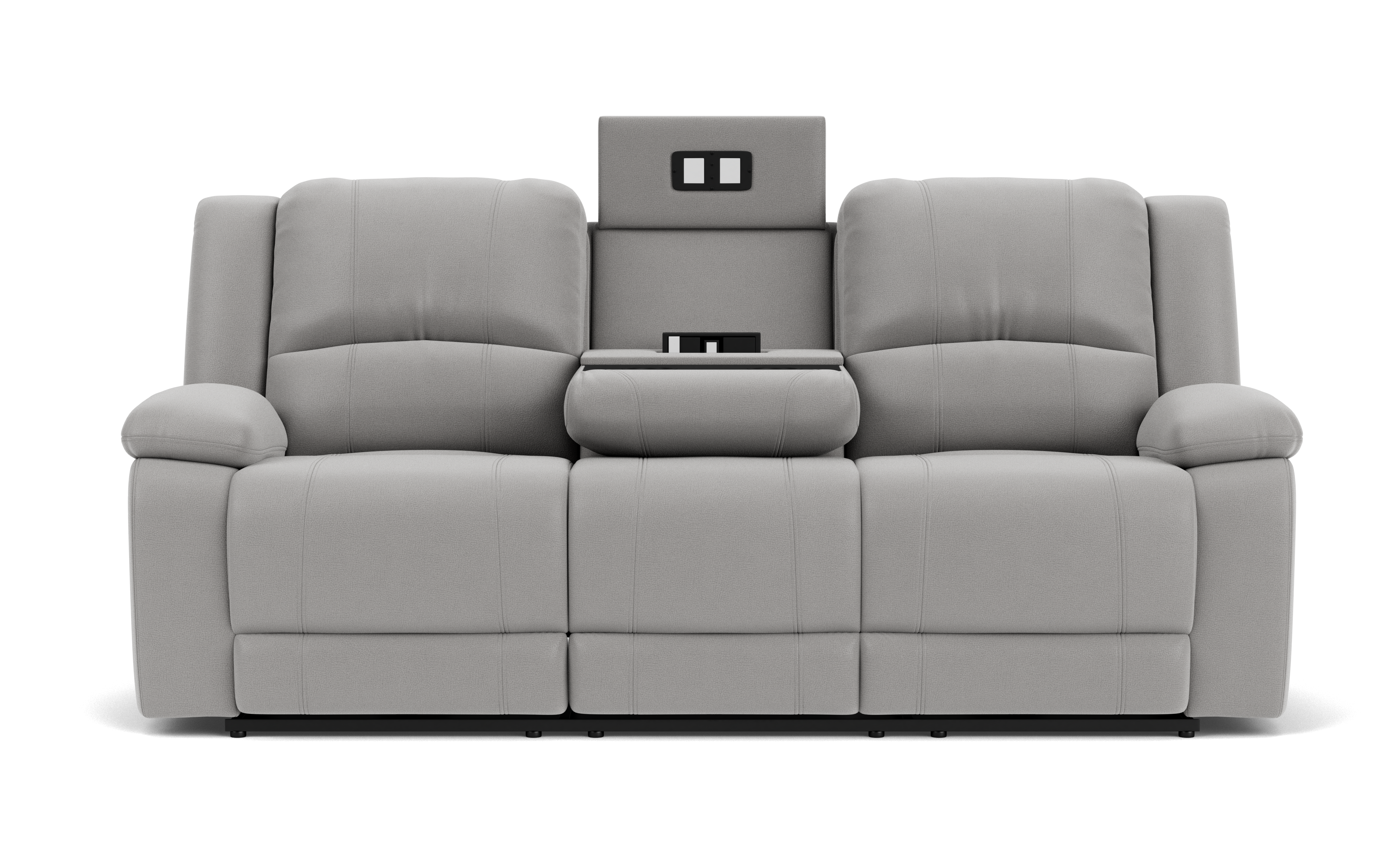 3 Seater with end Electric Recliners with Electric Drop-down tray