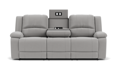 3 Seater with end Electric Recliners with Electric Drop-down tray