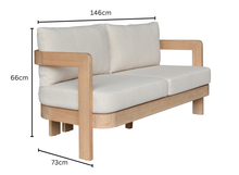 Load image into Gallery viewer, 2 Seater Outdoor Lounge
