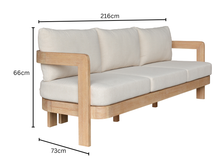 Load image into Gallery viewer, 3 Seater Outdoor Lounge
