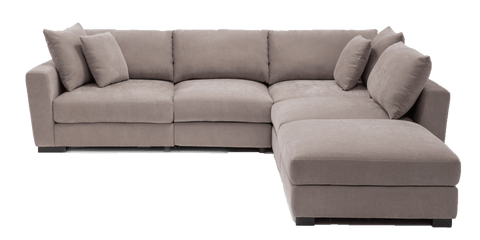 4.5 seater modular + Ottoman