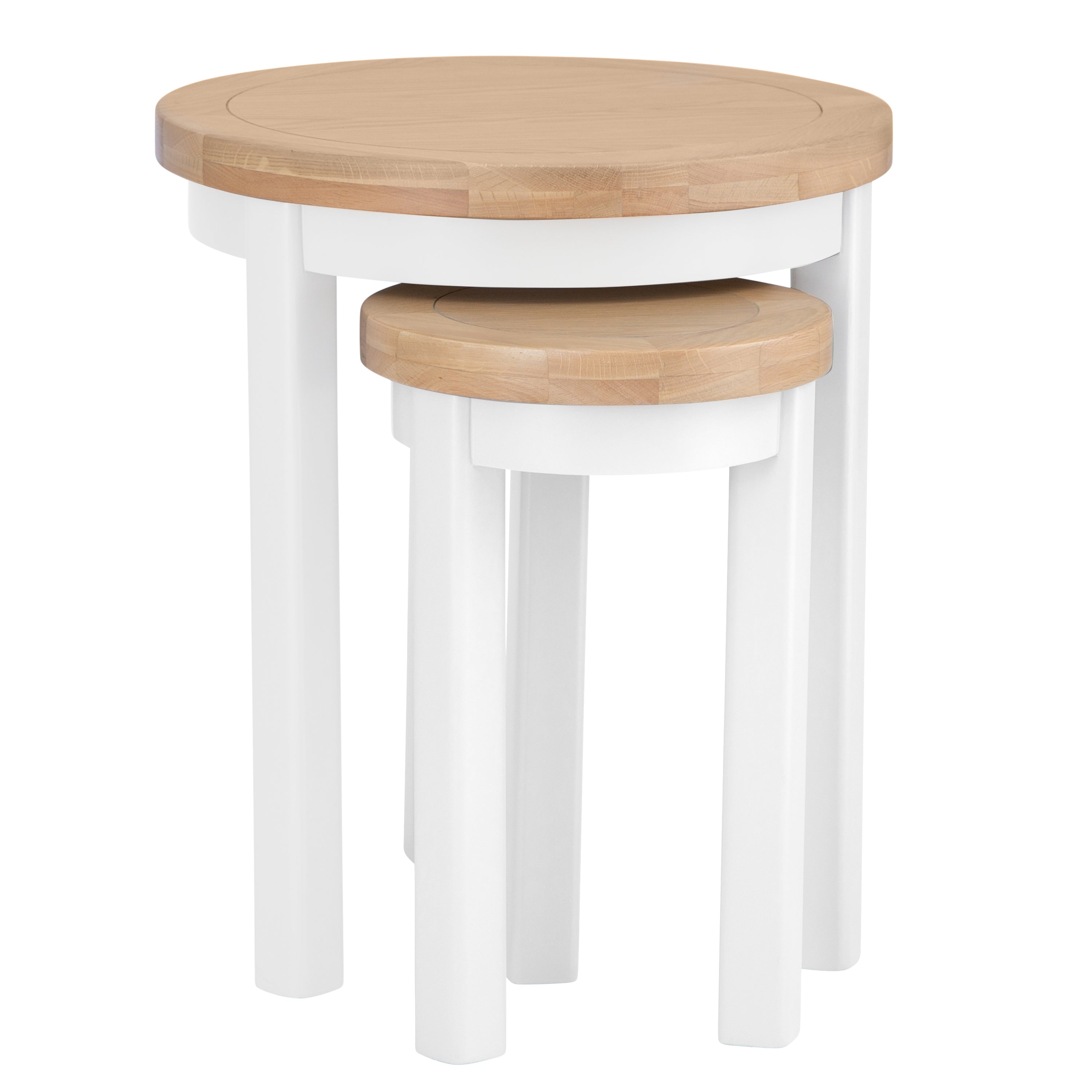Nest of 2 Round Tables