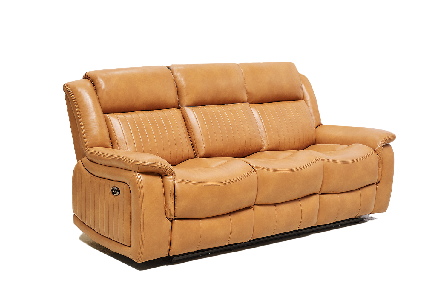 3 Seater with End Electric Recliners and Dropdown Tray