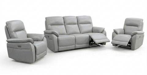 3 Seater with End Recliners + 2 Recliners