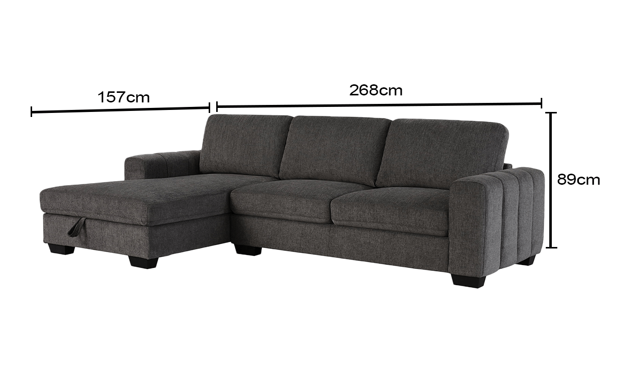 3.5 Seater with Storage Chaise