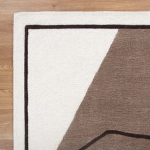 Load image into Gallery viewer, Les Nomades Minimal Beige Wool Rug
