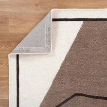 Load image into Gallery viewer, Les Nomades Minimal Beige Wool Rug

