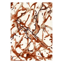 Load image into Gallery viewer, Les Nomades Tangle Rust Wool Rug
