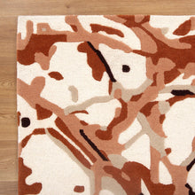 Load image into Gallery viewer, Les Nomades Tangle Rust Wool Rug
