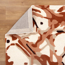 Load image into Gallery viewer, Les Nomades Tangle Rust Wool Rug
