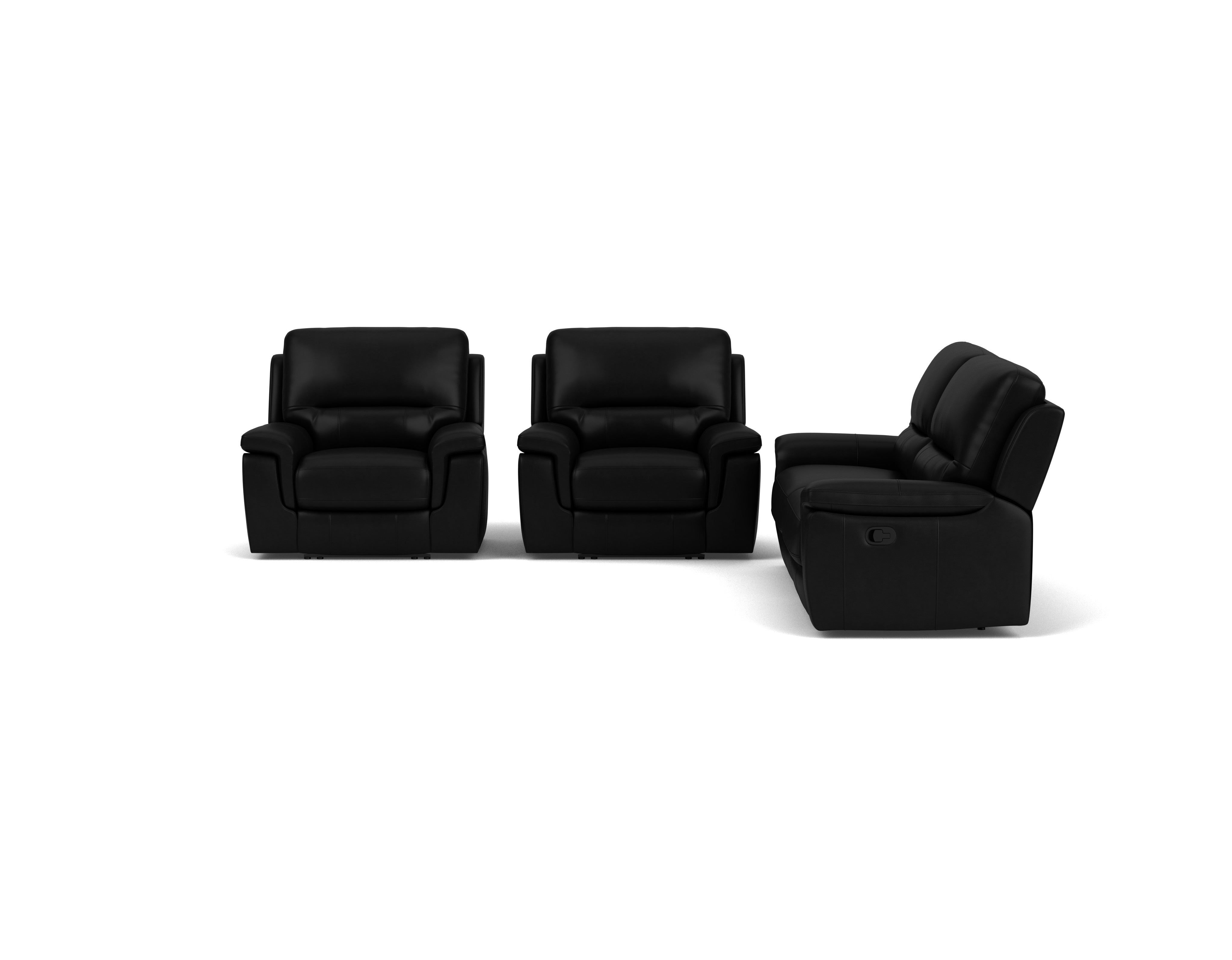 2.5 Seater with End Recliners + 2 Recliners