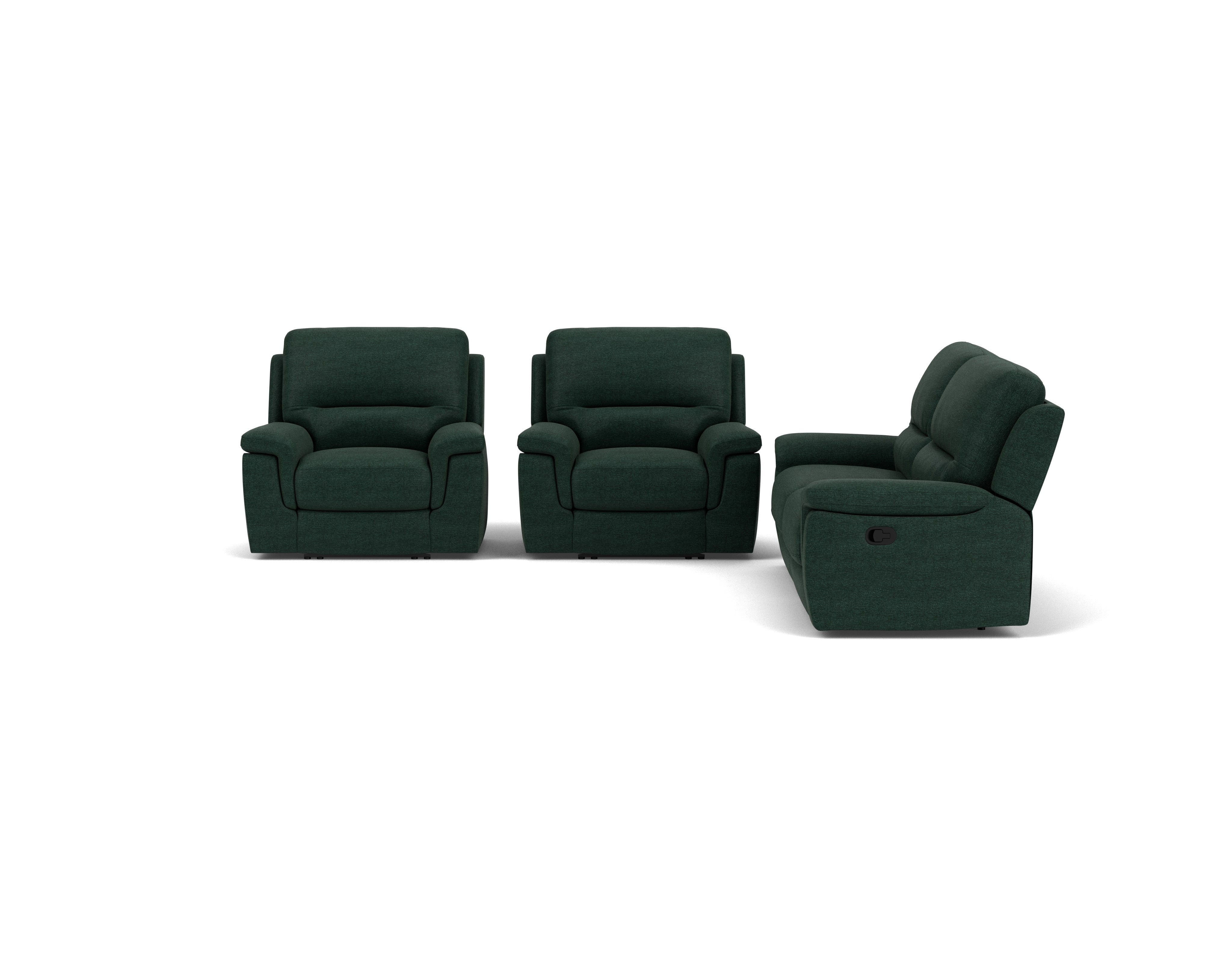 2.5 Seater with End Recliners + 2 Recliners