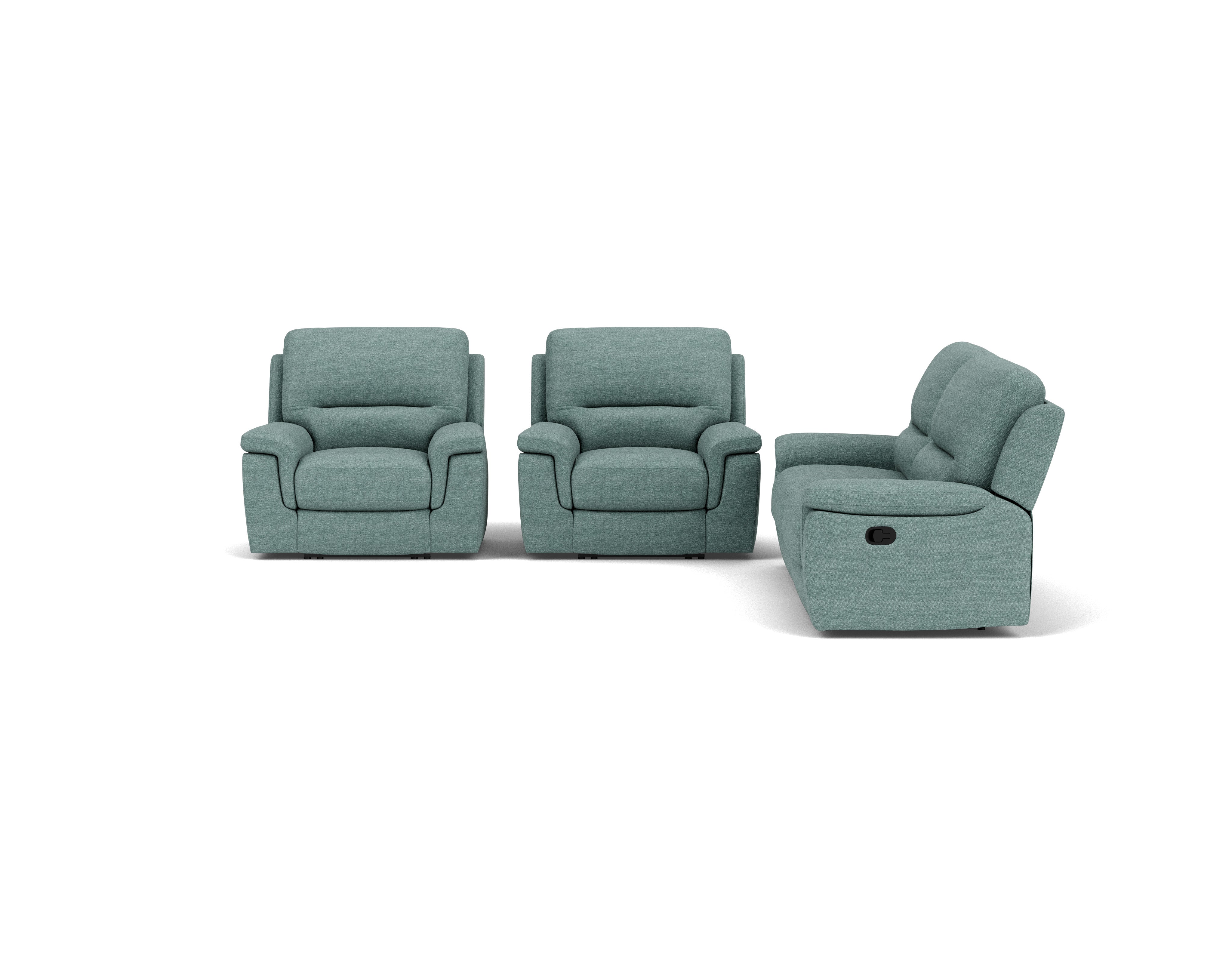 2.5 Seater with End Recliners + 2 Recliners