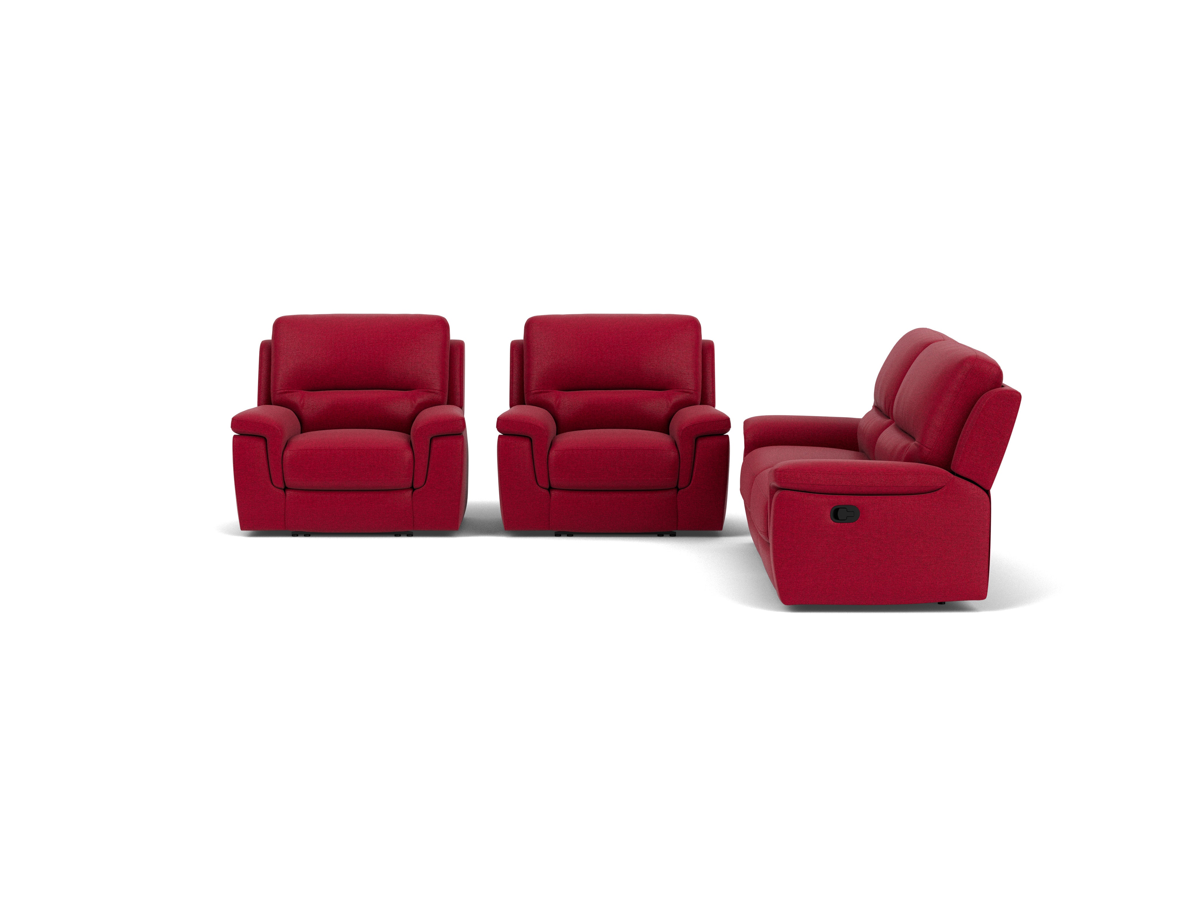 2.5 Seater with End Recliners + 2 Recliners
