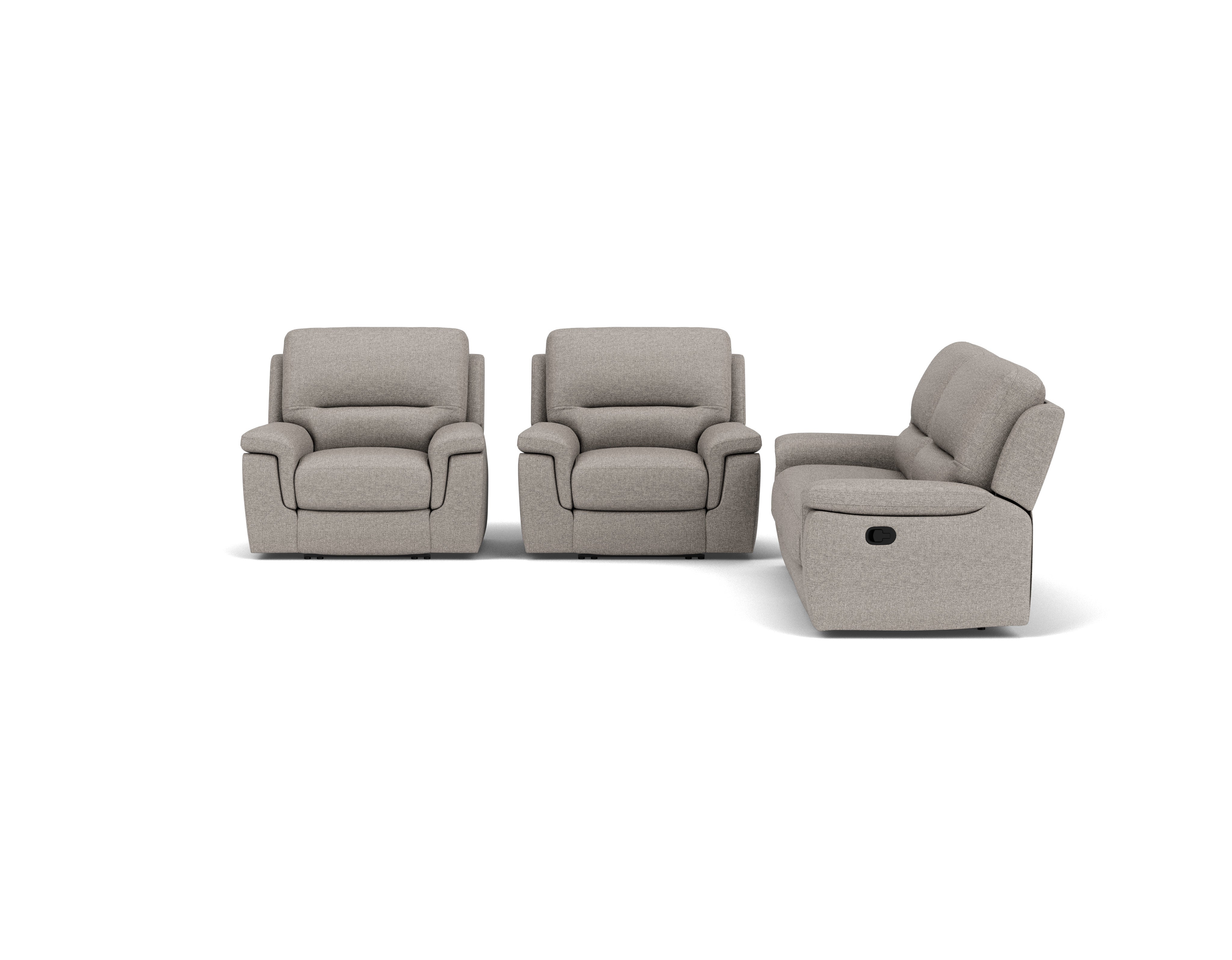 2.5 Seater with End Recliners + 2 Recliners