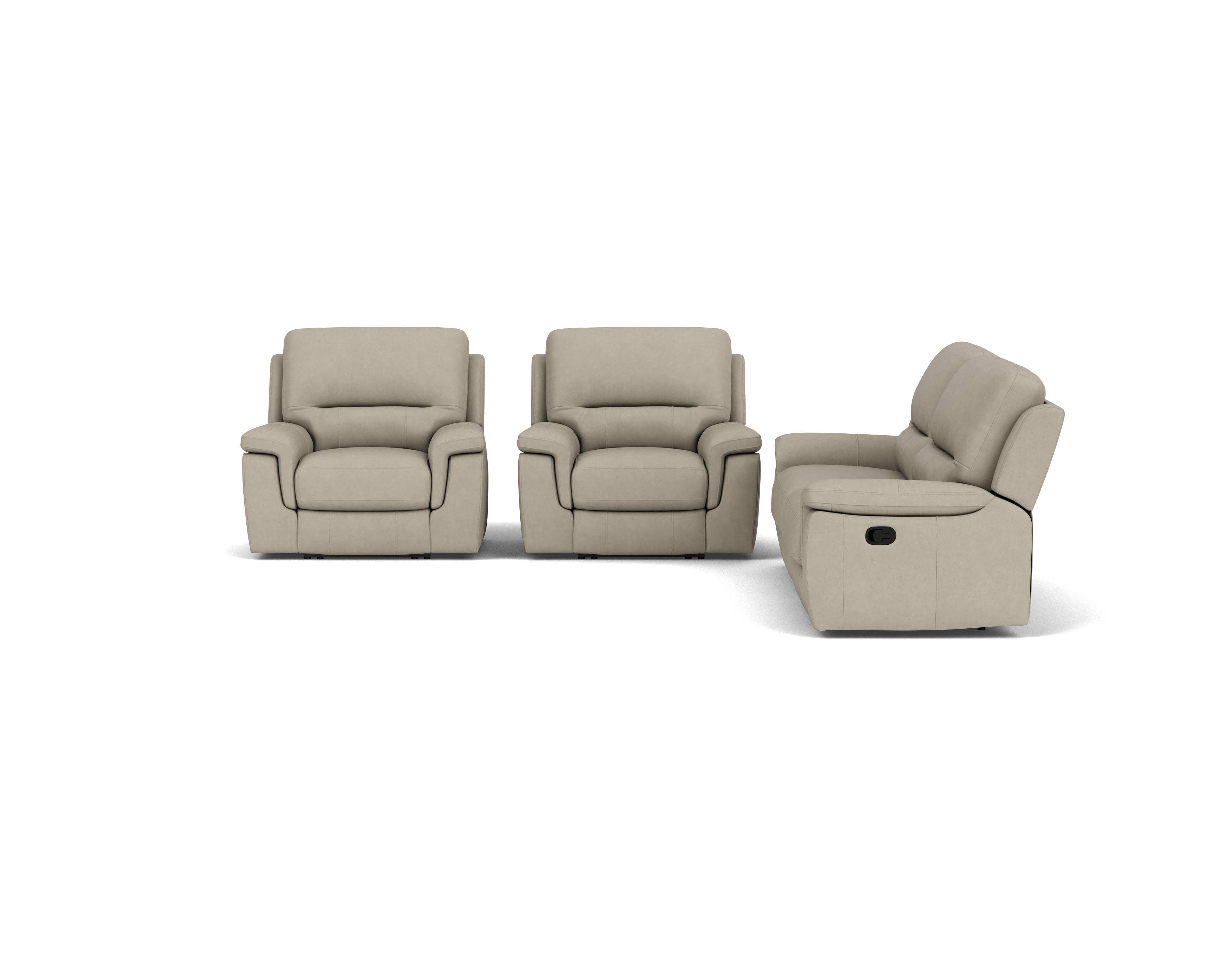 2.5 Seater with End Recliners + 2 Recliners