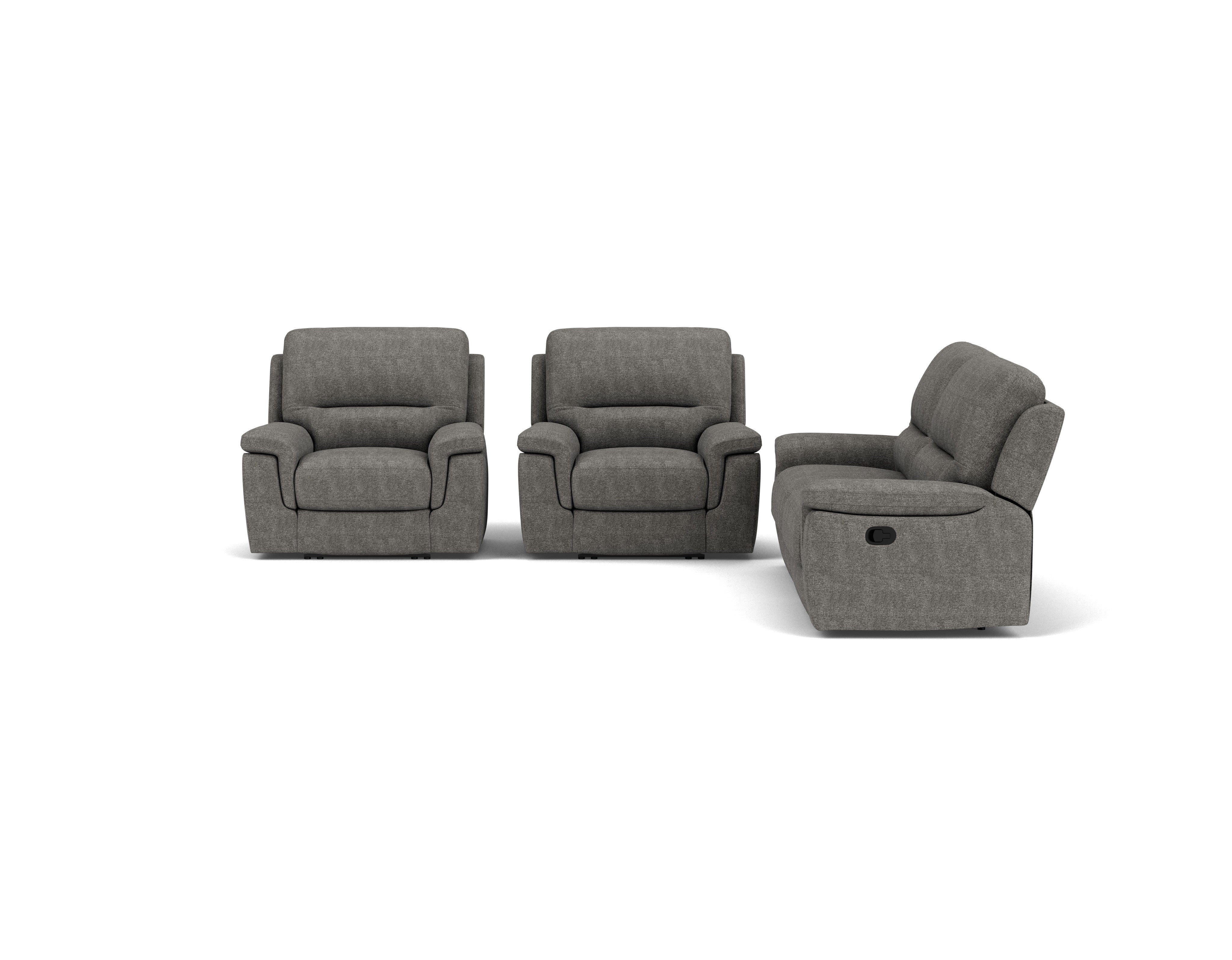 2.5 Seater with End Recliners + 2 Recliners