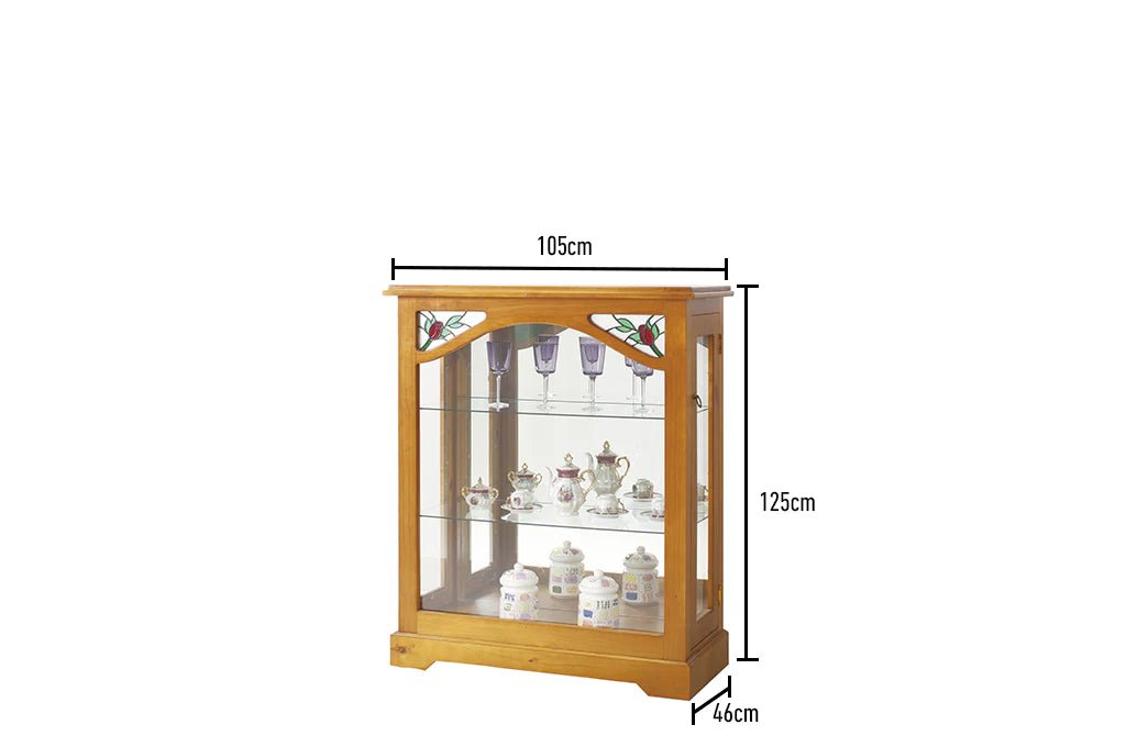 Mirrored China Display Cabinet 004