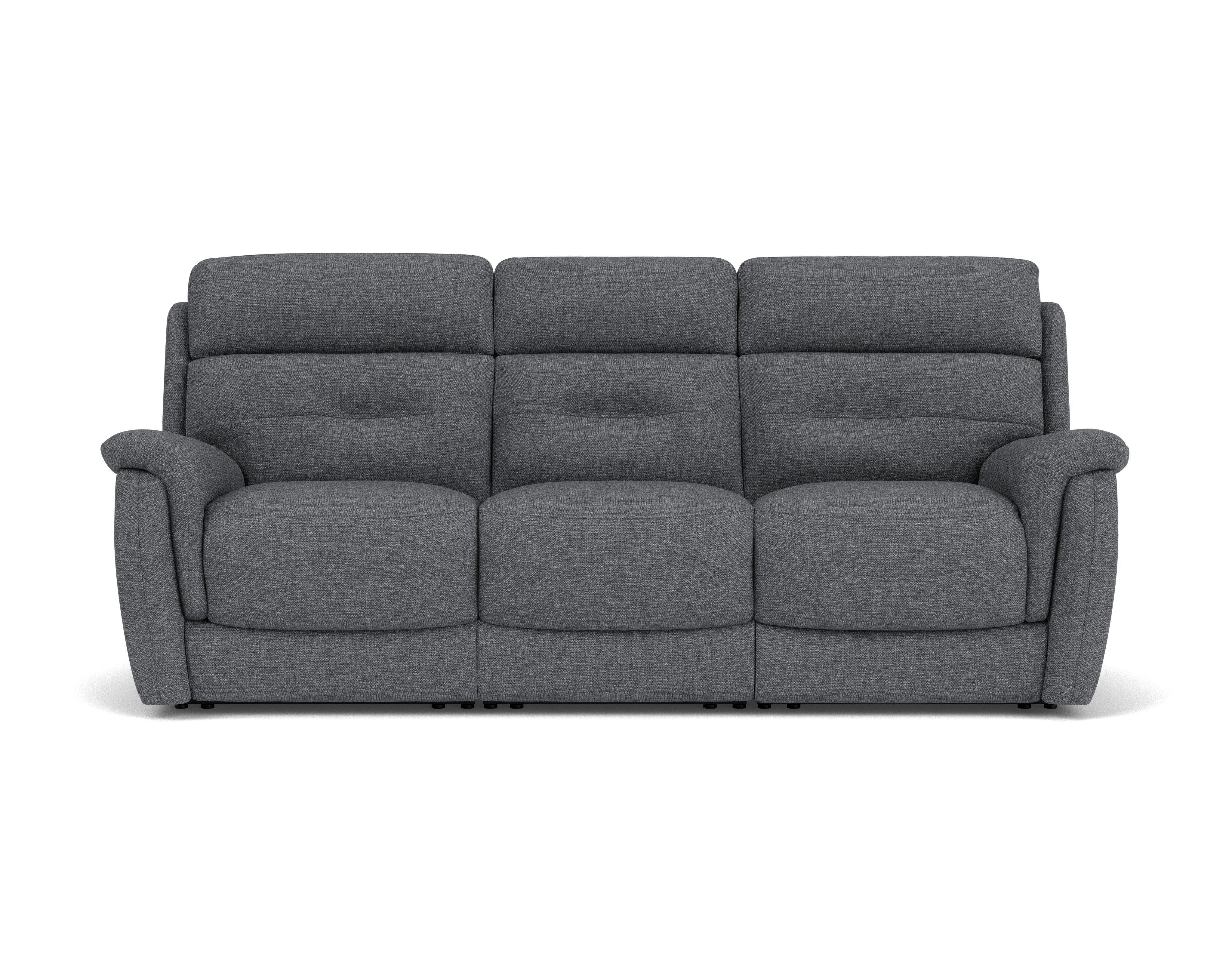 3 Seater With End Electric Recliners and Powered Headrests